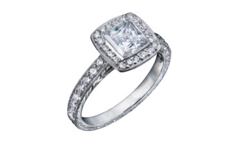 Vintage style engagement rings chicago