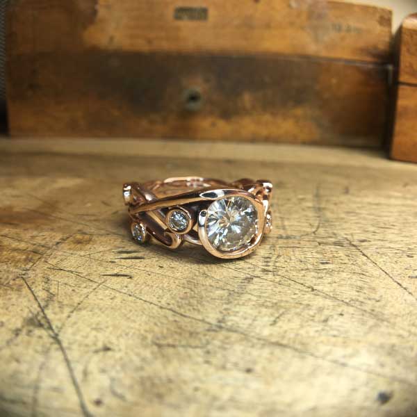 Restyle Diamond Ring Christopher Duquet Work Bench