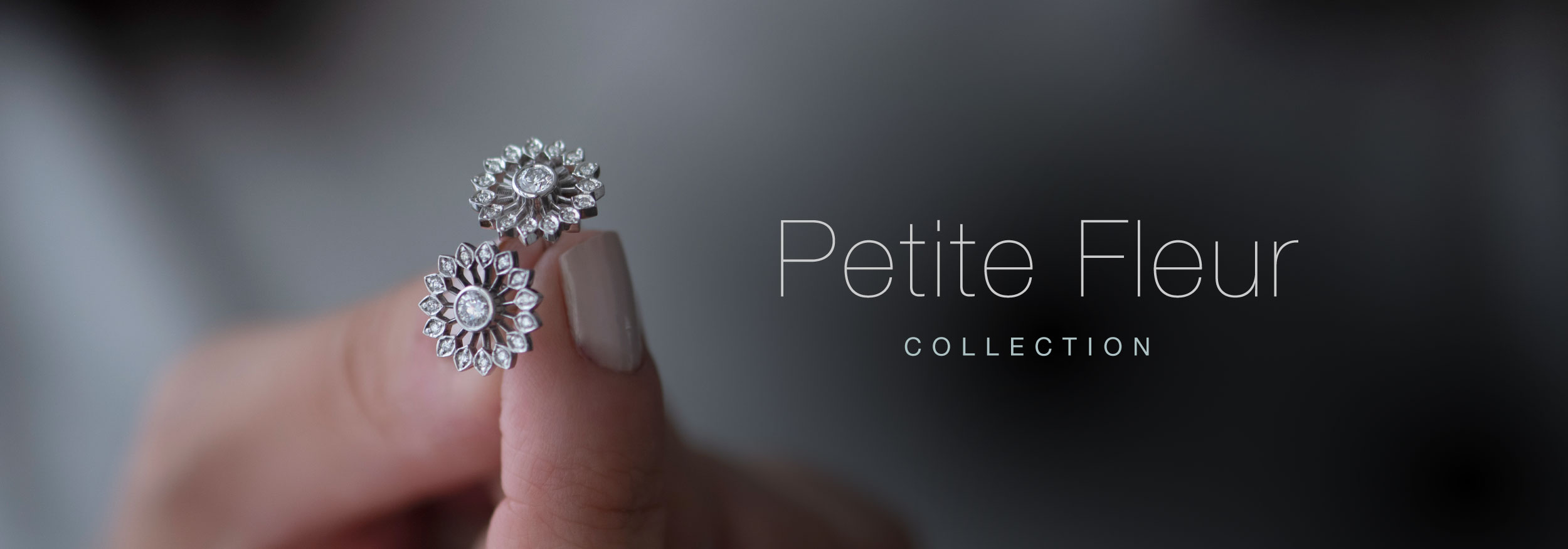 Dandelion Petite Fleur Diamond Earrings