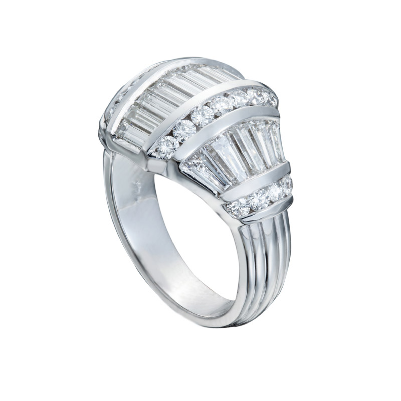 Art Deco Redux | Full Diamond Ring