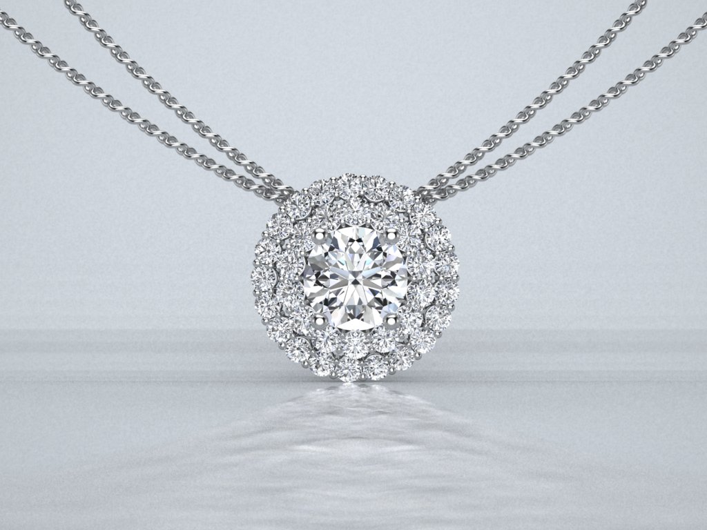 Custom Made Diamond Pendant – Christopher Duquet Fine Jewelry
