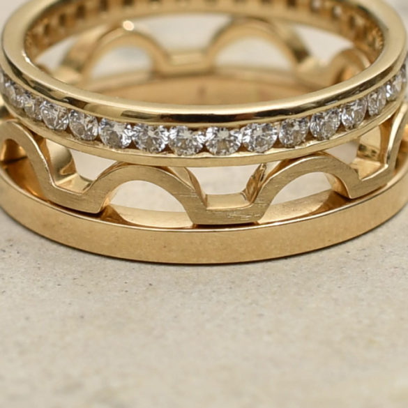 Yellow Gold Stack