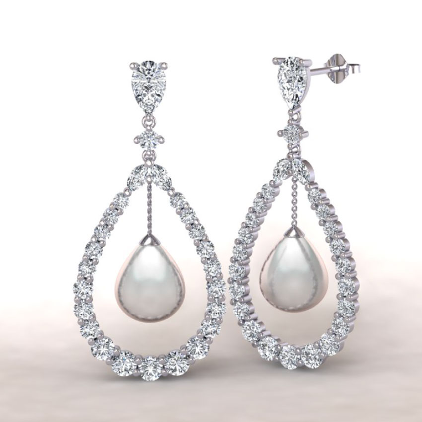 Custom Diamond Earrings