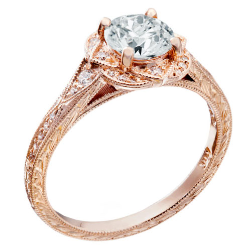 Vintage Elegance Engagement Rings Collection