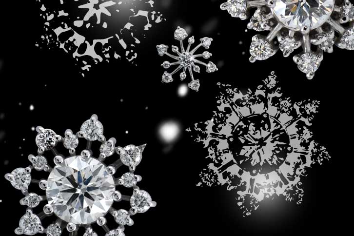 Snowflakes Diamond Jewelry Collection