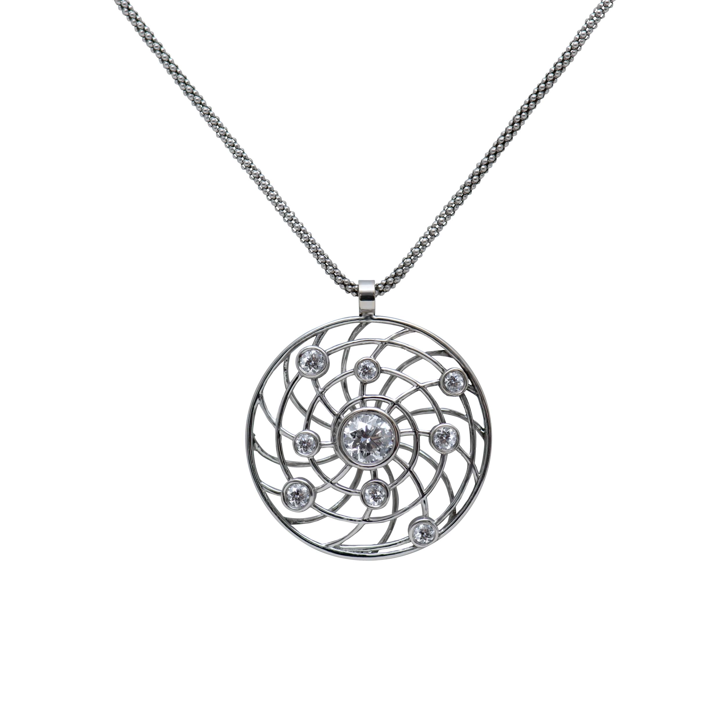 Fabrique Diamond Pinwheel Pendant