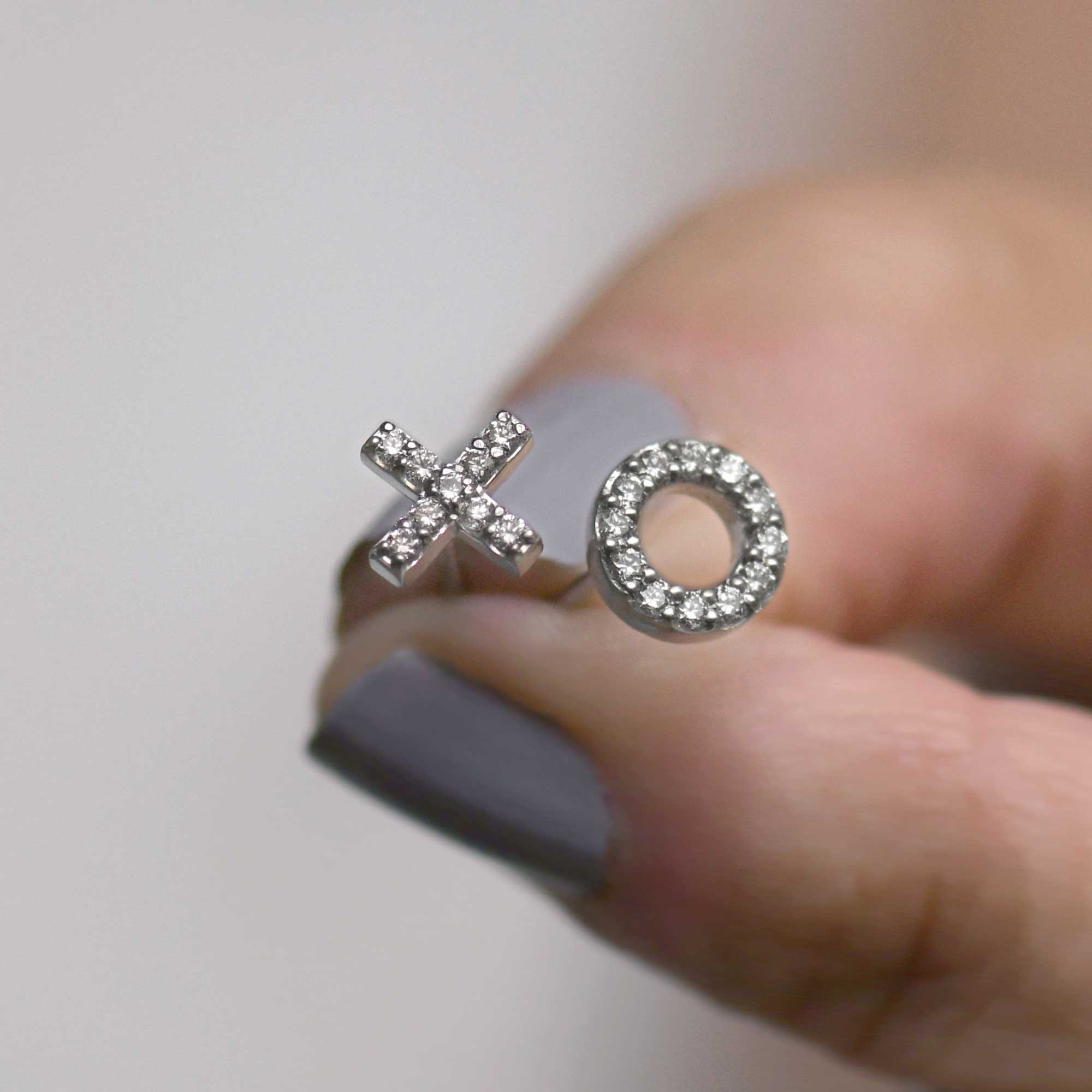 Little Diamond Earrings, XOXOs