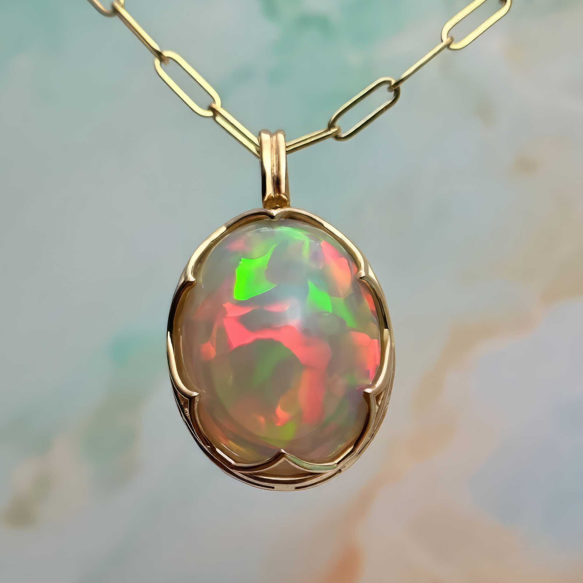 Opal Necklace