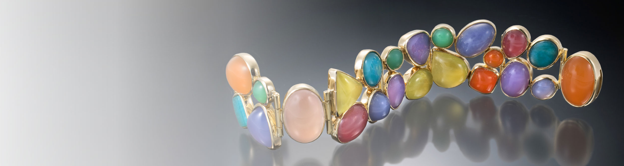 Assorted Gemstone Bracelet