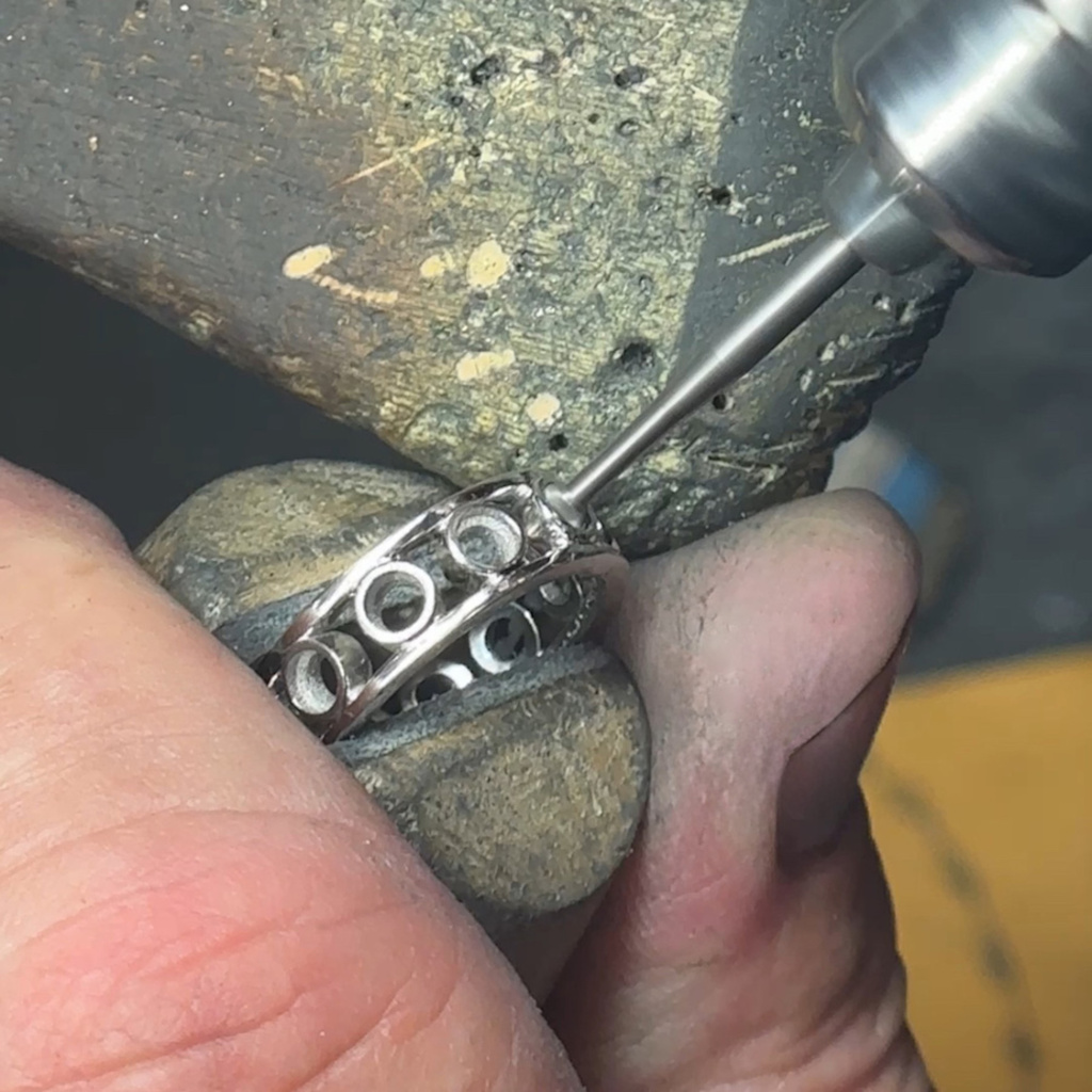 stacking rings working shot