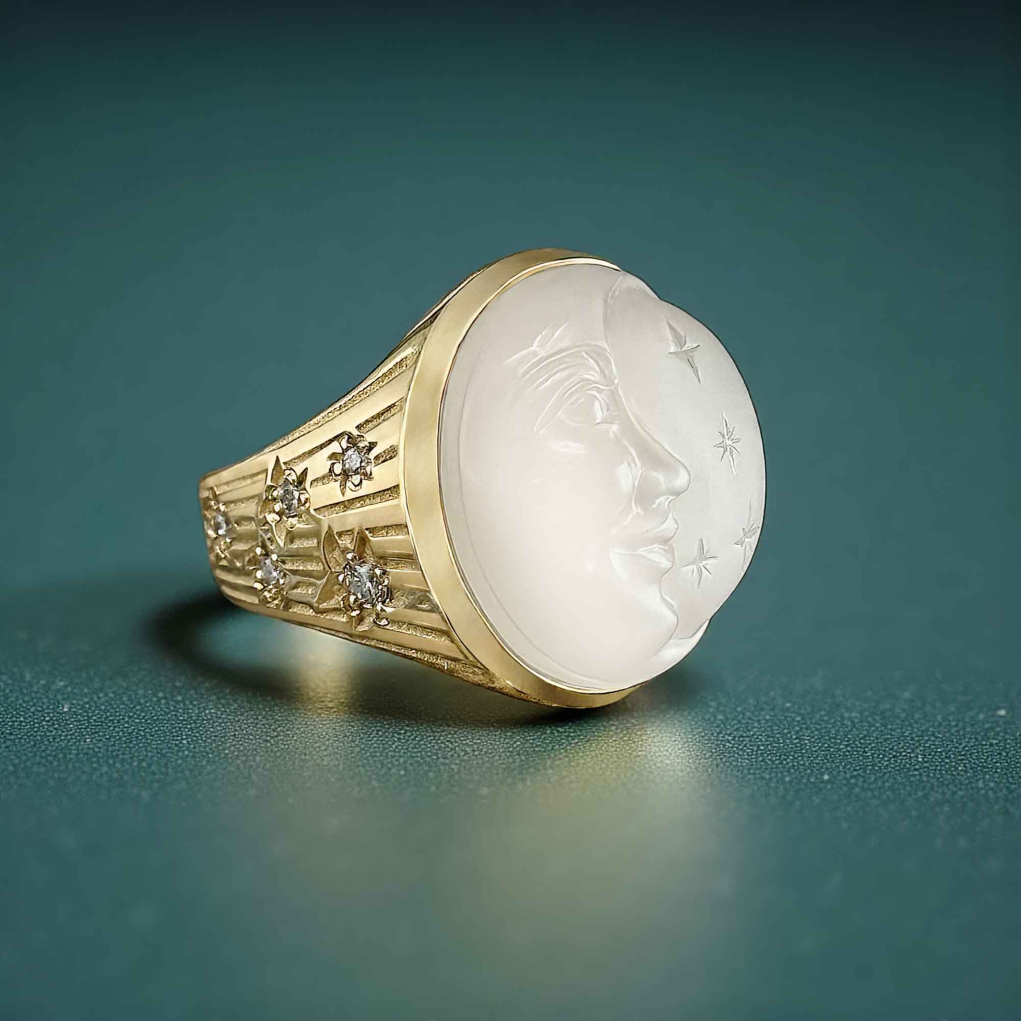 Man in The Moonstone Ring