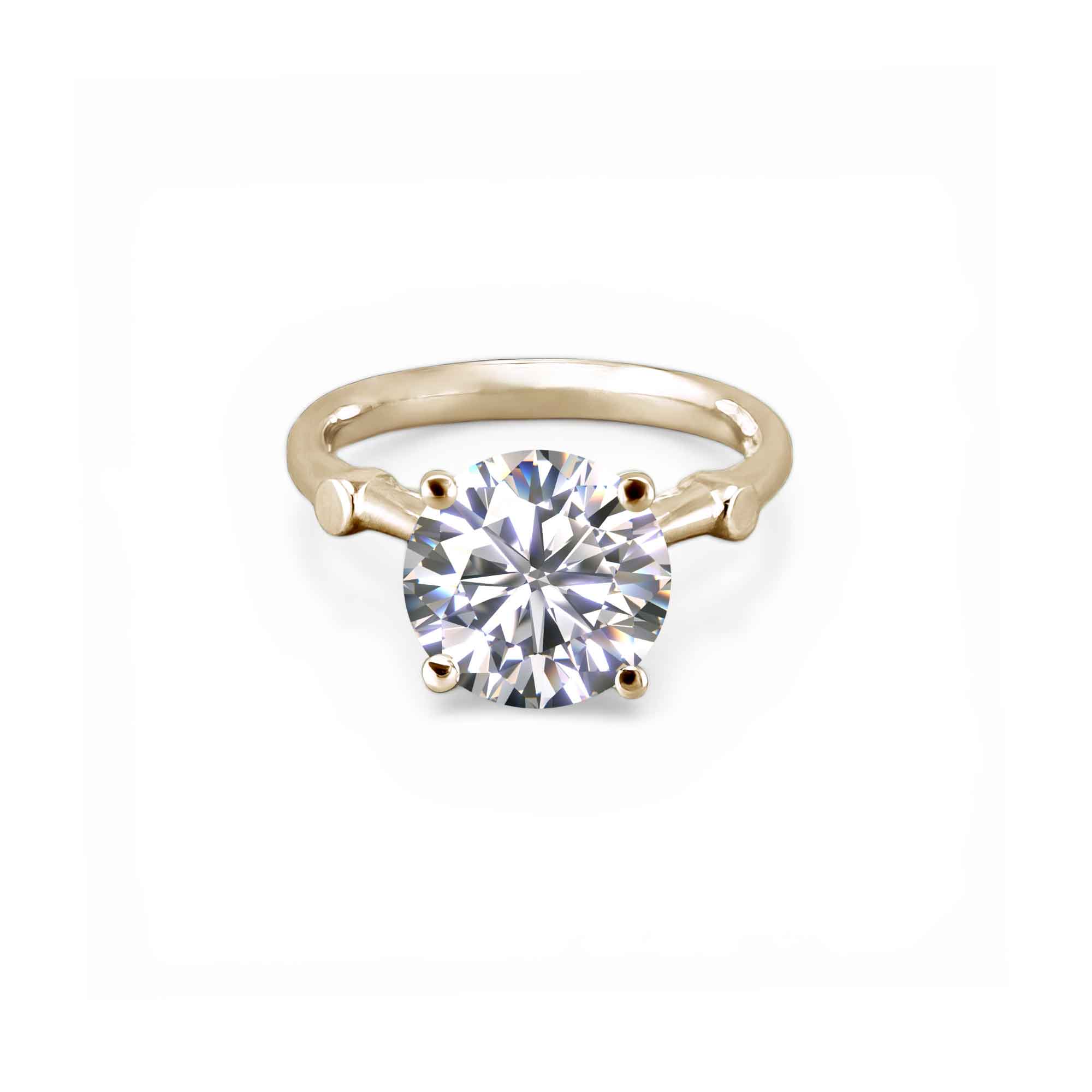 Round Diamond Solitaire 